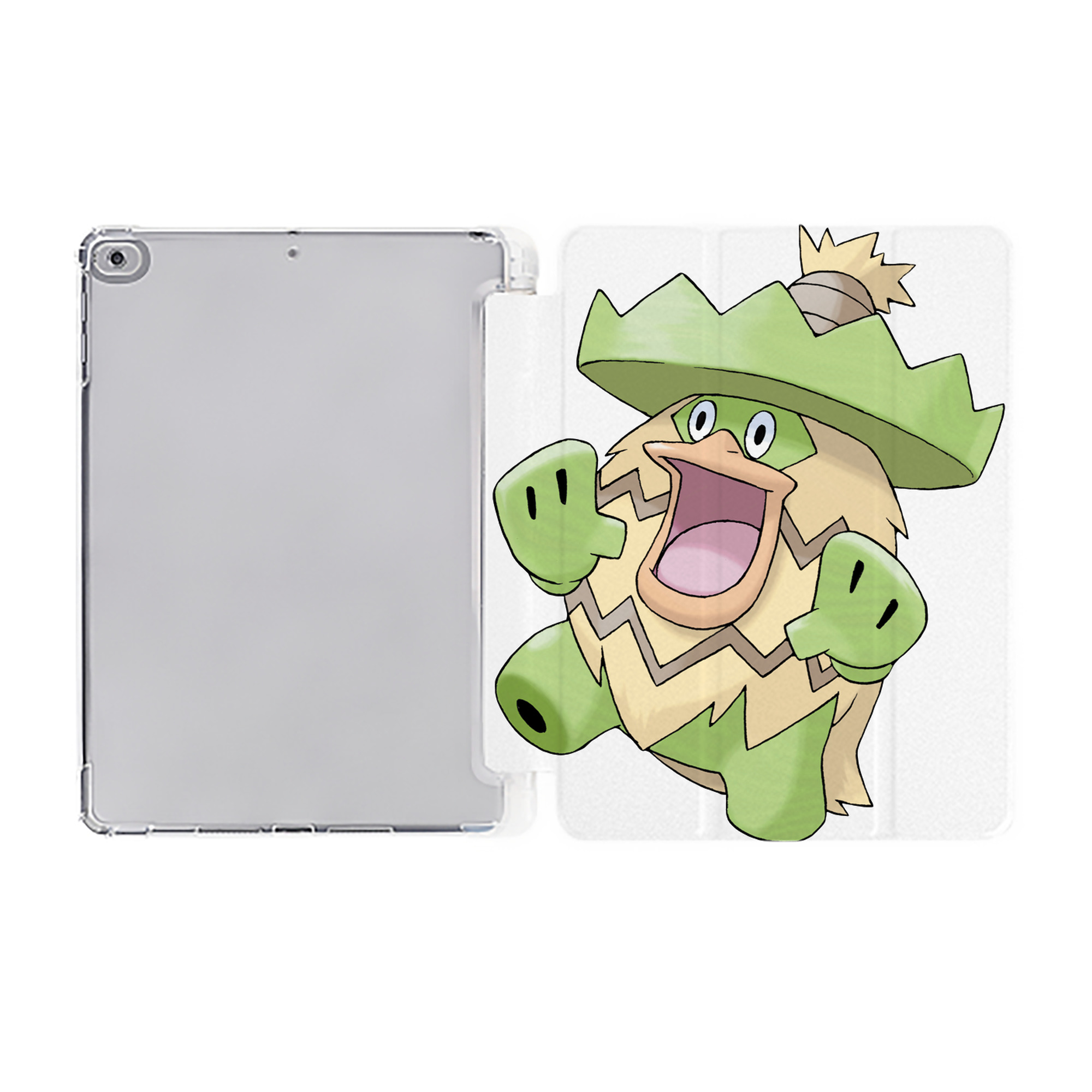 （画像用） ポケットモンスター Pokémon IPad ケース ペン収納付き 三つ折りスタンド PUレザー×シリコン 対応機種9.5/10.5/10.9インチ